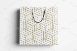 Vector seamless geometric patterns