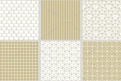 Vector seamless geometric patterns
