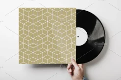 Vector seamless geometric patterns