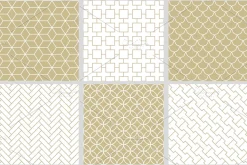 Vector seamless geometric patterns