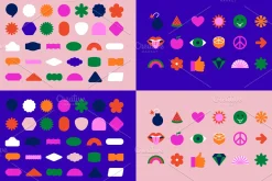 Vector stickers