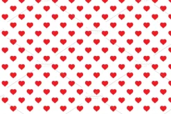 Vector Valentine Heart & XO Patterns