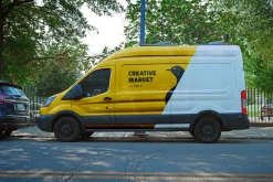 Vehicle Wrap Photoshop Template