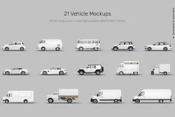 Vehicle Mockups - Car Mockups