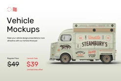 Vehicle Mockups - Car Mockups