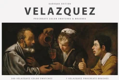 Velazquez's Art Procreate Brushes