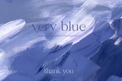 VERY PERI & BLUE abstract textures