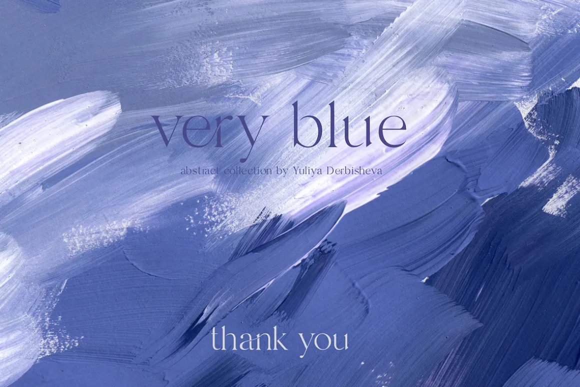 VERY PERI & BLUE abstract textures