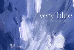 VERY PERI & BLUE abstract textures