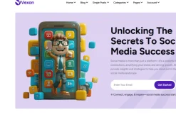 Vexon - Blog HTML Template