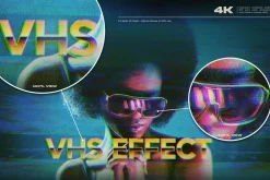 VHS Photo Effect