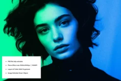 Vibrant Dual Color Photo Effect