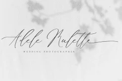 Victora Handwritten Wedding Font