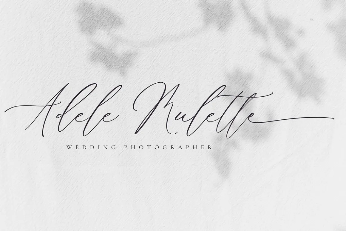 Victora Handwritten Wedding Font