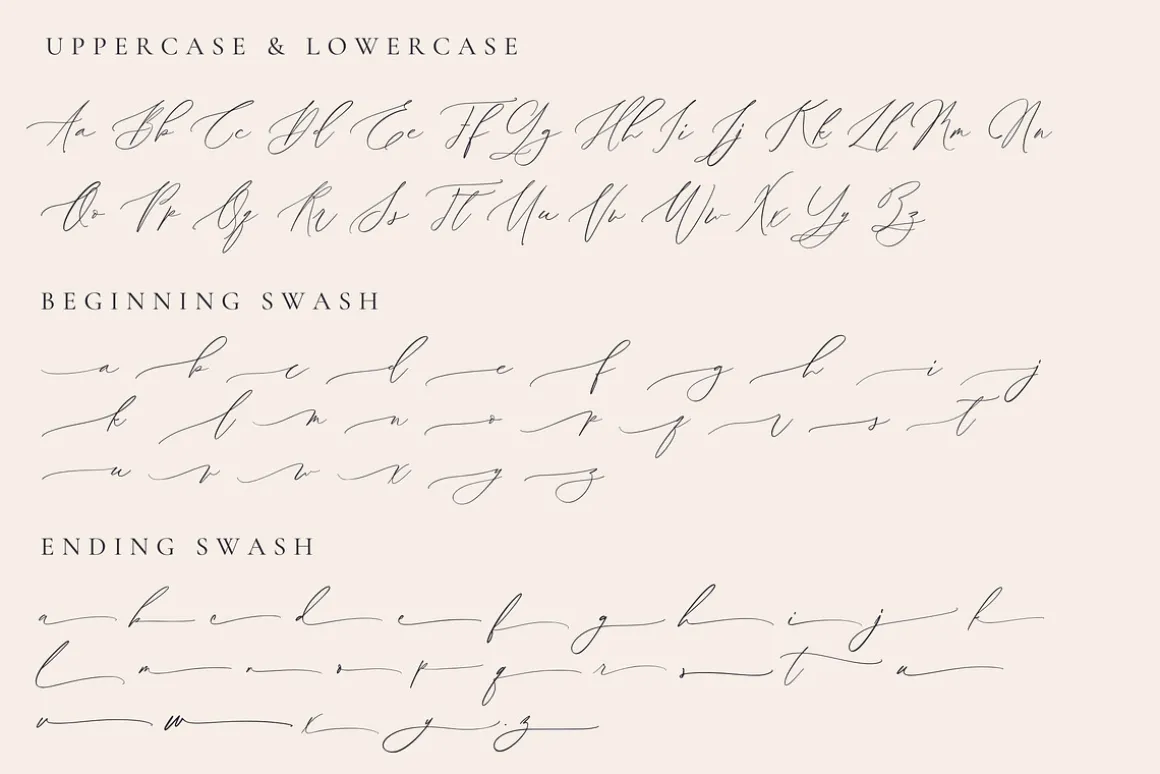 Victora Handwritten Wedding Font