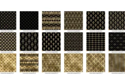 Victorian Black & Gold Digital Paper