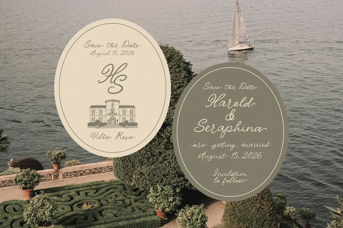 Villa al Mare | Vintage Script Font