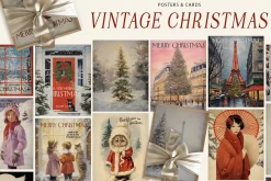 Vintage Christmas Posters
