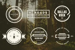 Vintage Logos Labels & Badges