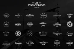 Vintage Logos Labels & Badges
