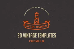 Vintage Logos Labels & Badges