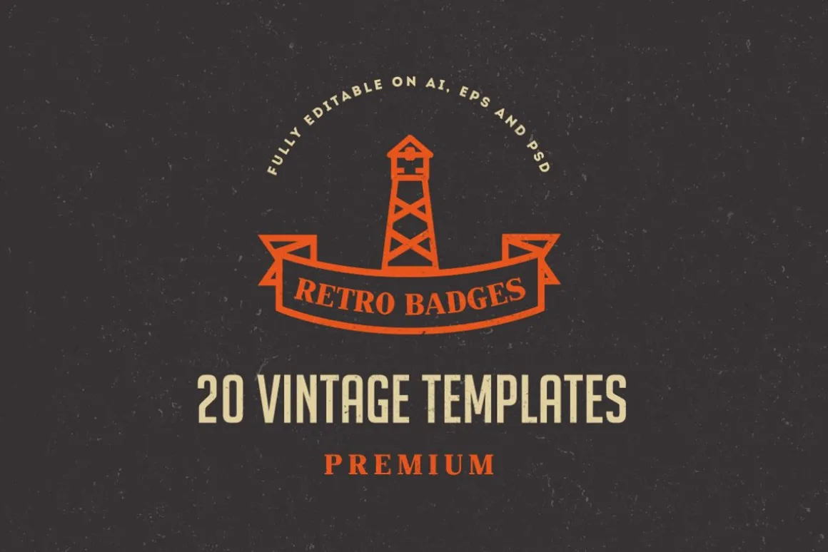 Vintage Logos Labels & Badges