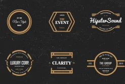 Vintage Logos Labels & Badges