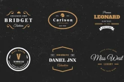 Vintage Logos Labels & Badges