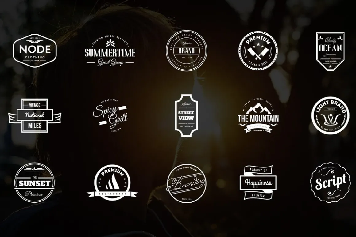 Vintage Logos Labels & Badges