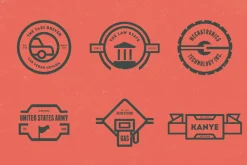 Vintage Logos Labels & Badges
