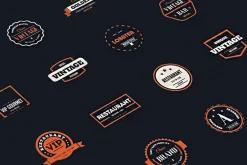Vintage Logos Labels & Badges