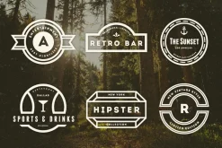 Vintage Logos Labels & Badges