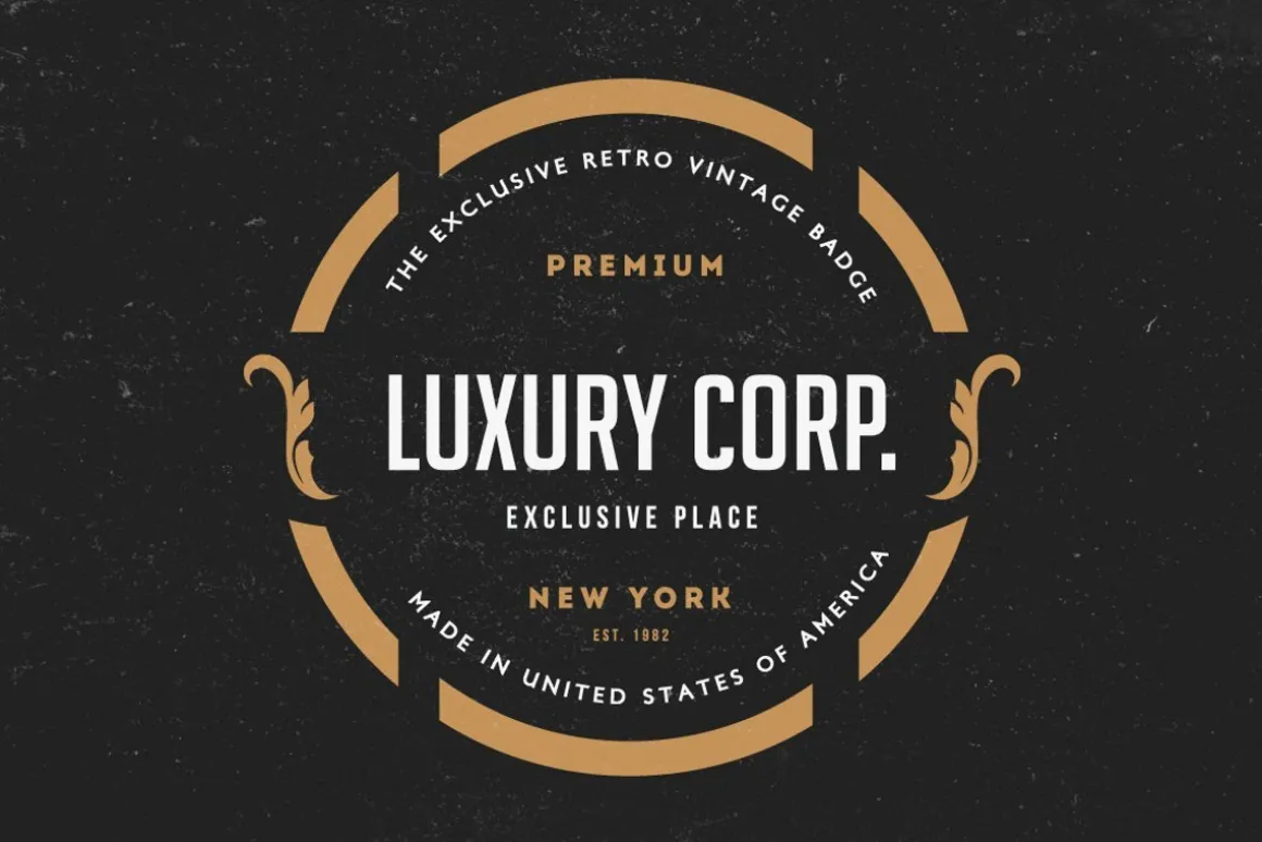 Vintage Logos Labels & Badges
