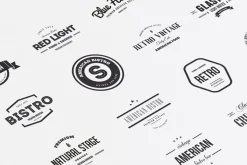 Vintage Logos Labels & Badges