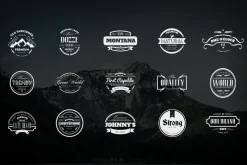 Vintage Logos Labels & Badges