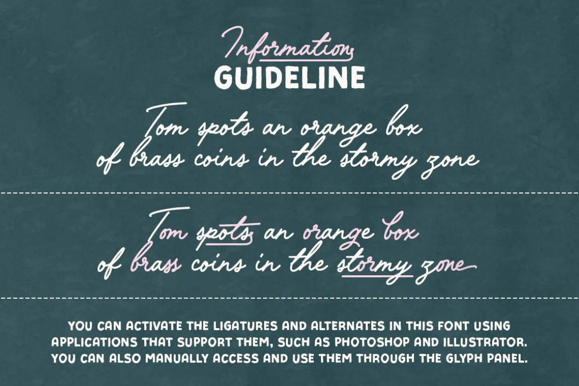Vintage Postman - Handmade Font Duo
