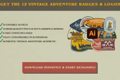 Vintage Adventure Logo Templates