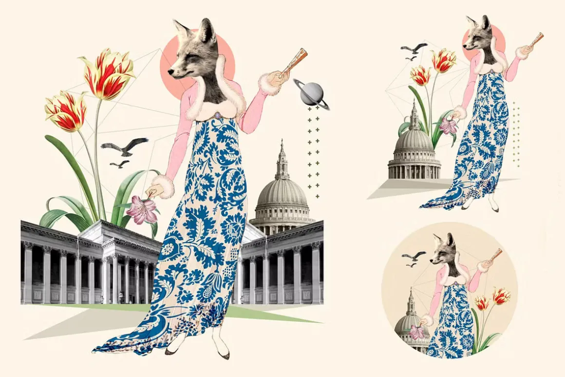 1900+ Vintage Collage Creator Bundle