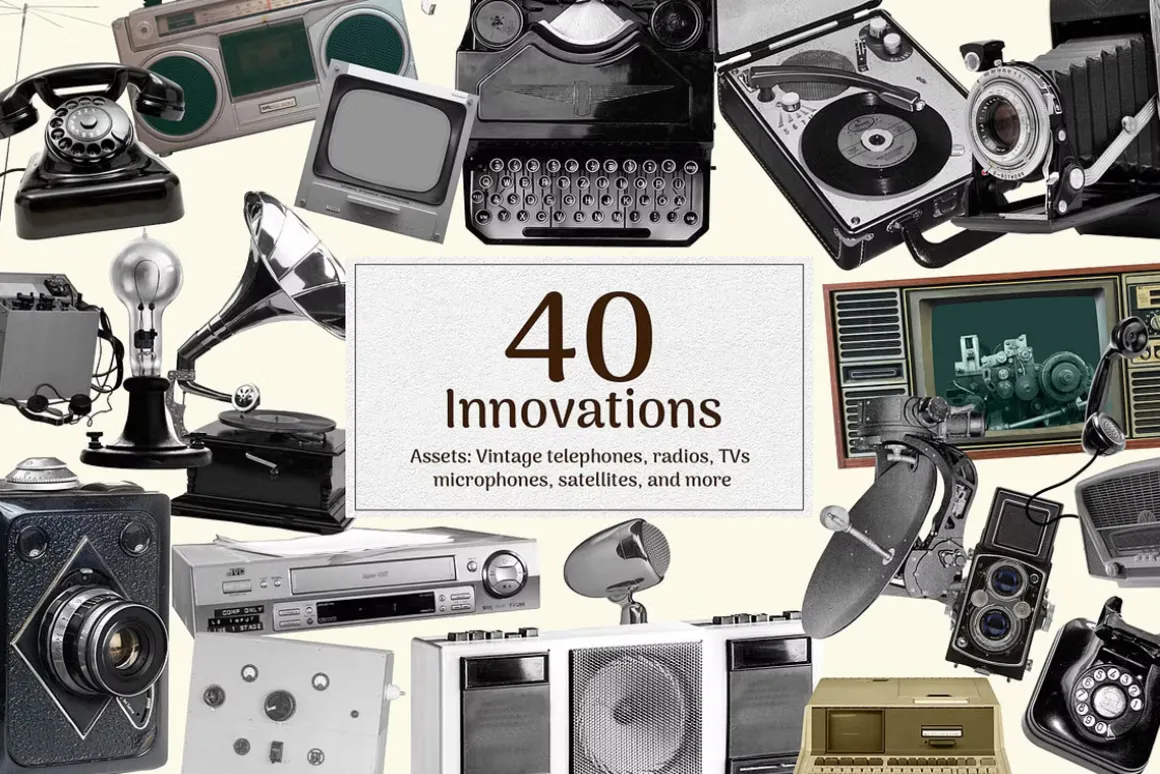1900+ Vintage Collage Creator Bundle