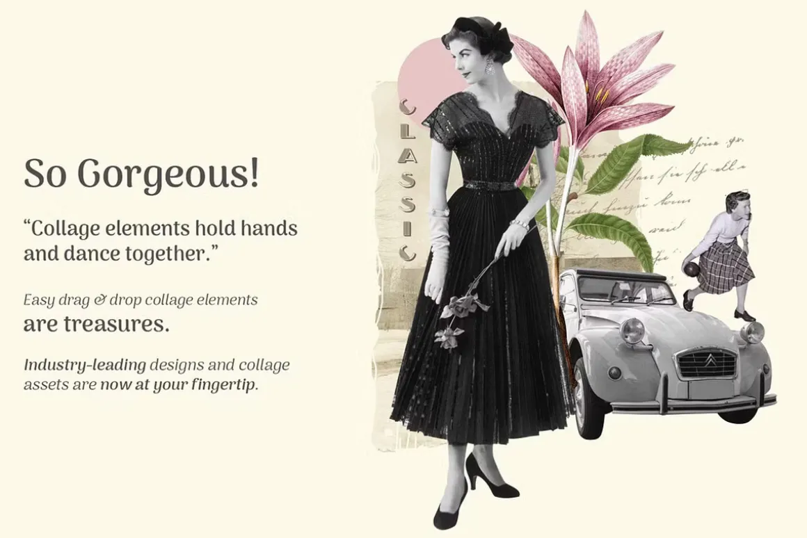 1900+ Vintage Collage Creator Bundle