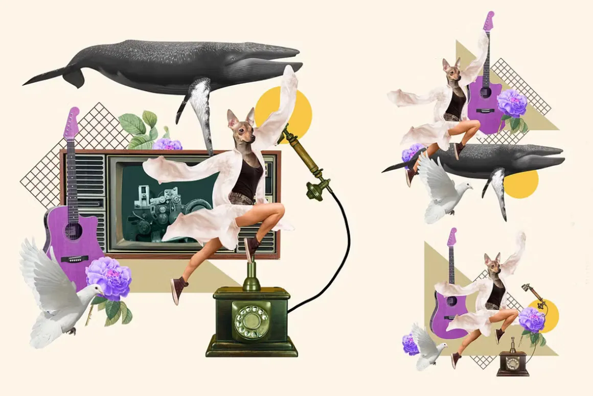 1900+ Vintage Collage Creator Bundle