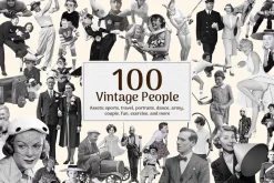1900+ Vintage Collage Creator Bundle