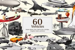 1900+ Vintage Collage Creator Bundle