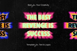 Vintage Cosmic Text Effect