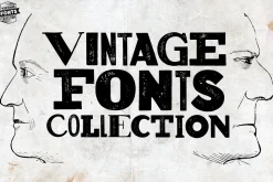 Vintage Fonts Collection - 18 fonts