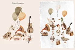 Vintage Goose Birthday Party