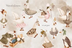 Vintage Goose Birthday Party