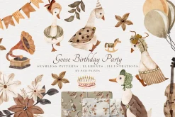Vintage Goose Birthday Party
