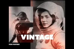 Vintage Halftones Poster Effect