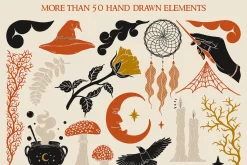Vintage Halloween Clipart